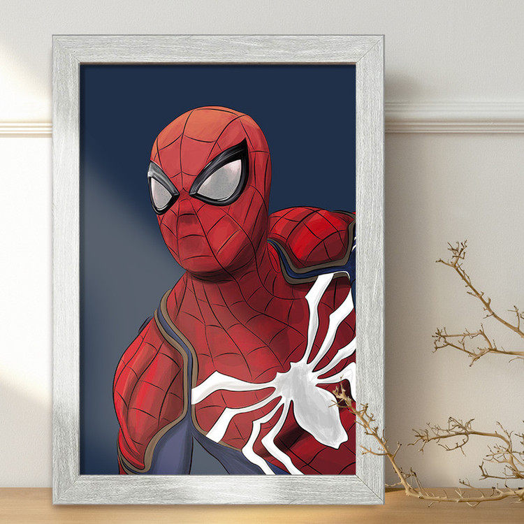 تابلو خندالو طرح مرد عنکبوتی Spider Man کد 13171