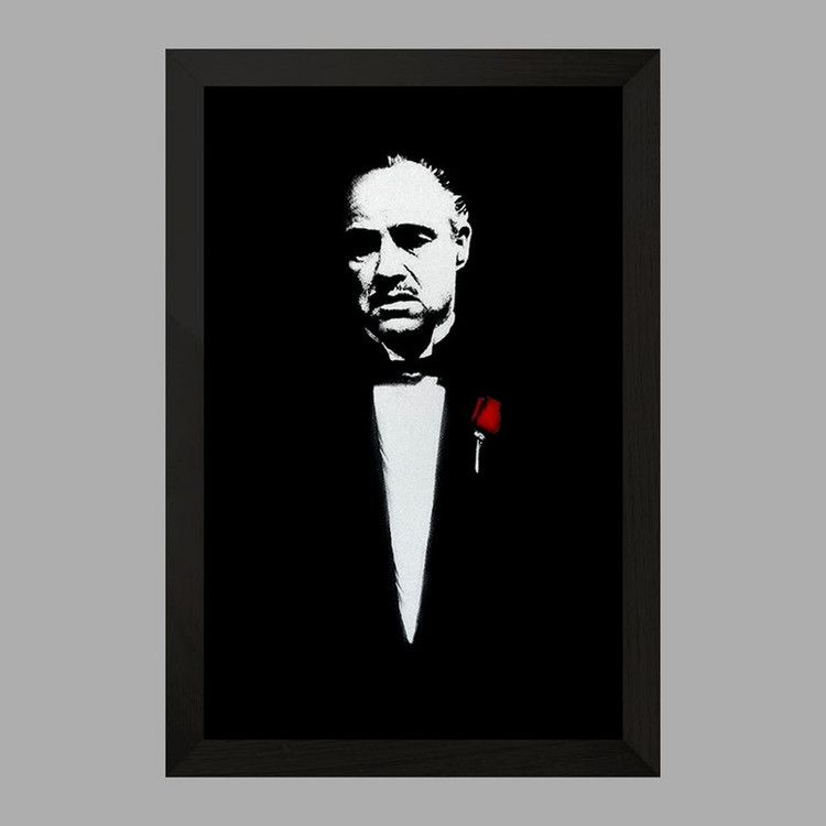 تابلو خندالو مدل پدرخوانده The Godfather کد 10145
