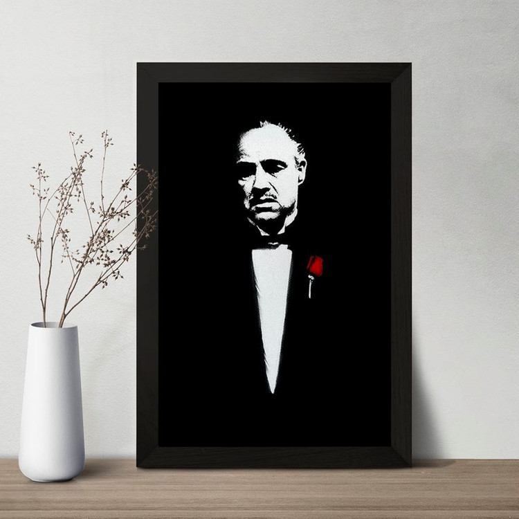 تابلو خندالو مدل پدرخوانده The Godfather کد 10145