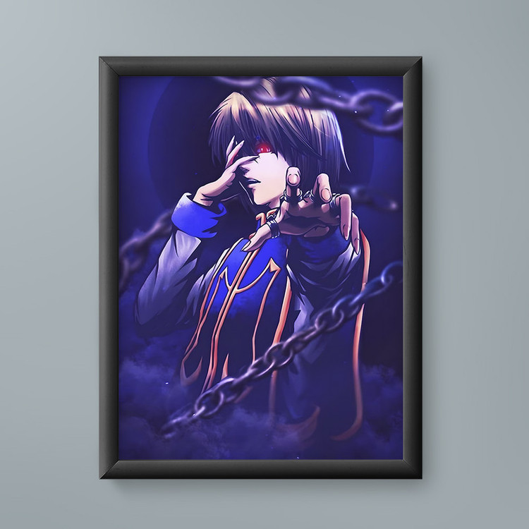 تابلو مدل انیمه کوراپیکا هانتر ایکس هانتر Kurapika Hunter × Hunter anime 10