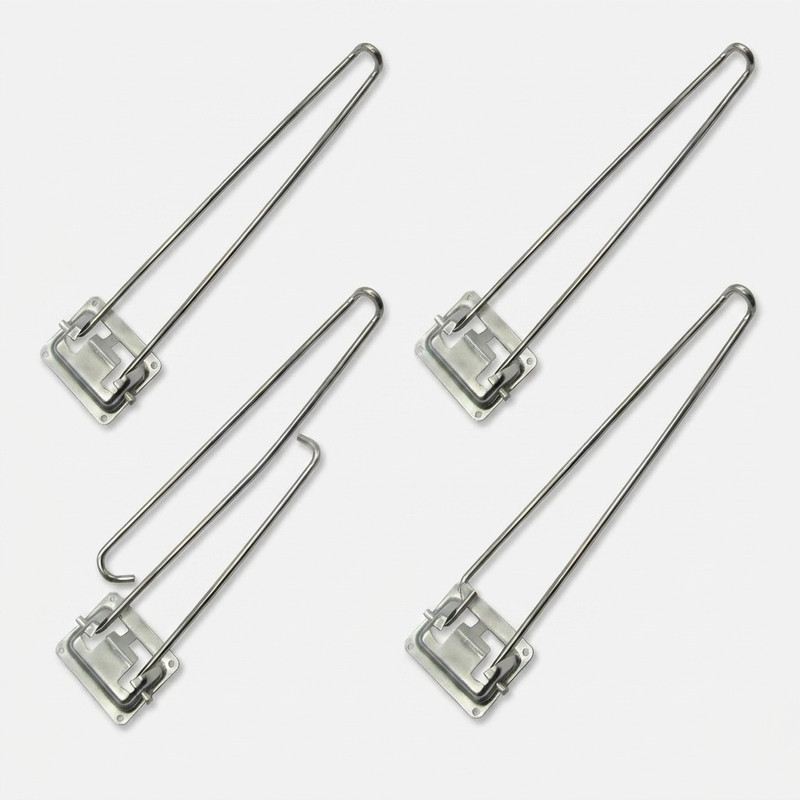 پایه میز مدل تاشو پیچ یار کد 50 مجموعه 4 عددی