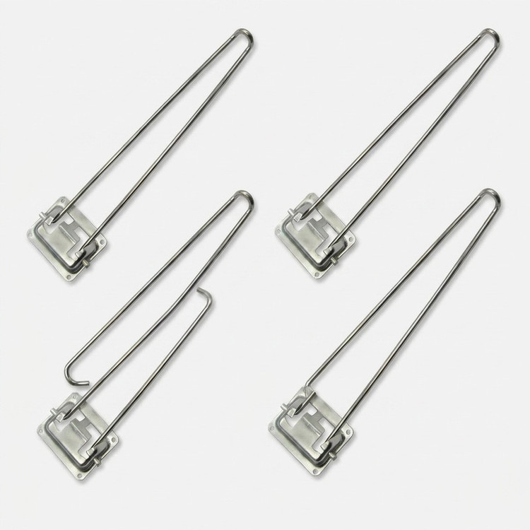 پایه میز مدل تاشو پیچ یار کد 50 مجموعه 4 عددی