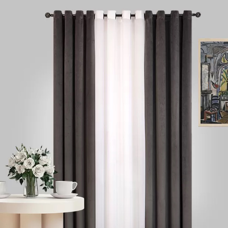 پرده مدل پانچ نازلی سایز 150x280 سانتی متر
