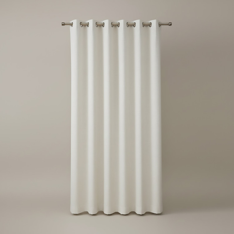 پرده پانچ مدل حریر شاین اتوبانی سایز 280 × 150 سانتیمتر