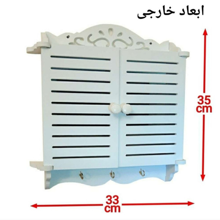 شلف دیواری مدل پوشاننده جعبه فیوز خطی