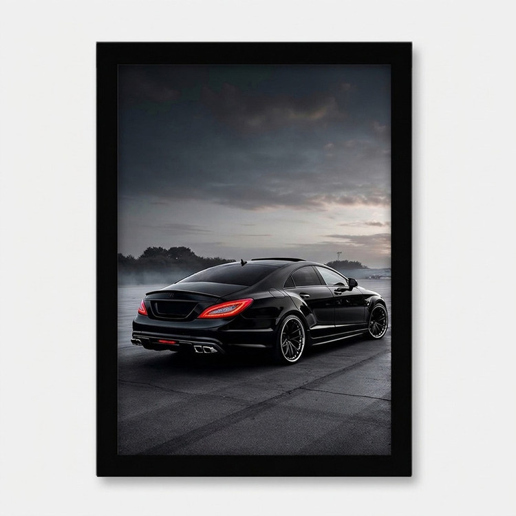 تابلو کار ادیت طرح مرسدس بنز cls 63 فریم مشکی