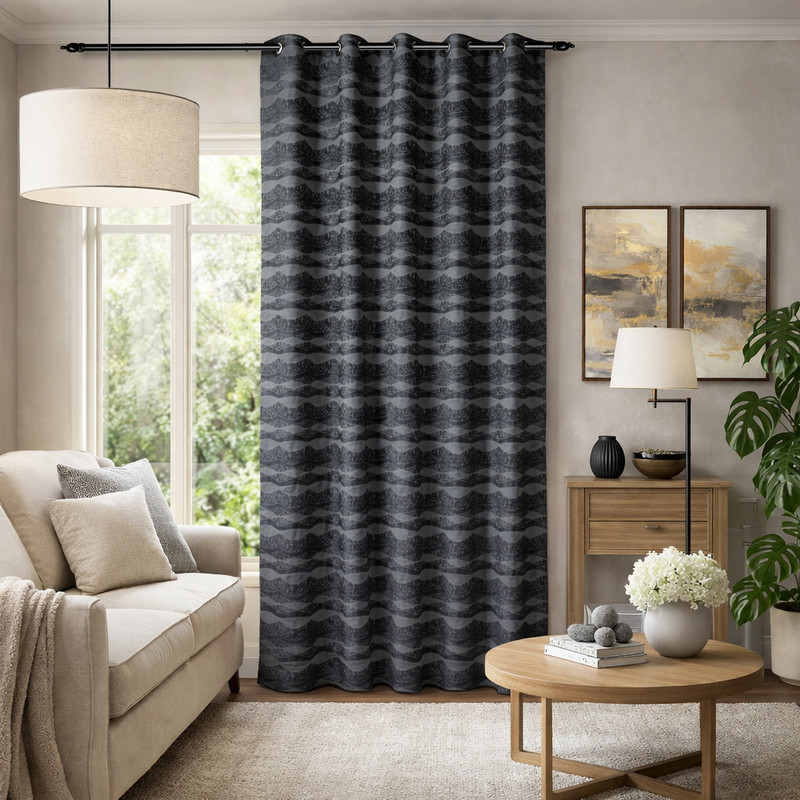 پرده پانچ مدل Double curtain سایز 280 × 140 سانتی‌متر