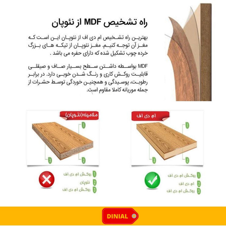 شلف دیواری دینیال مدل هرمی p.s کد DN4015