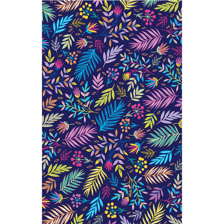 استیکر شیشه طرح colorful leaf
