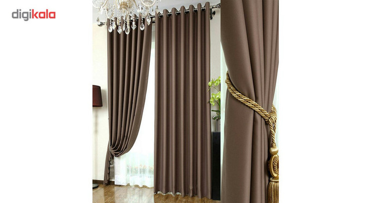 پرده کد st1 سایز 140x280 سانتی متر