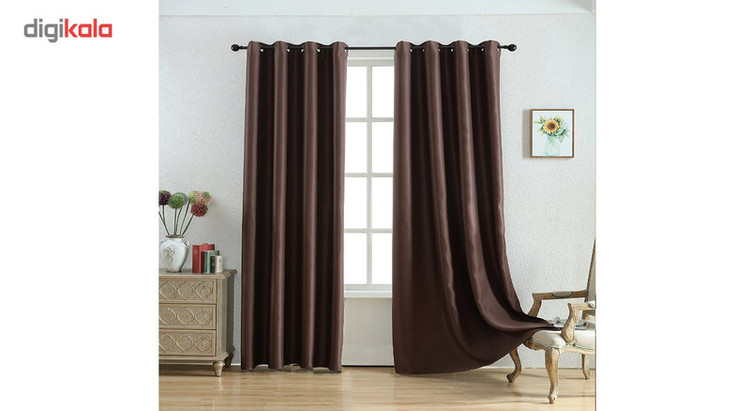 پرده کد st1 سایز 140x280 سانتی متر