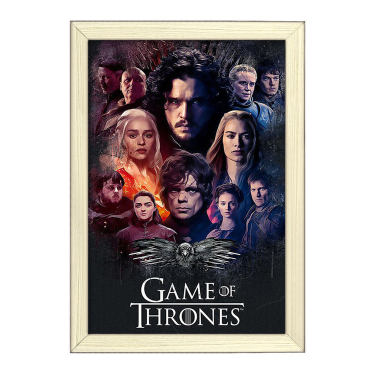 تابلو خندالو طرح گیم اف ترونز Game of Thrones کد 2657