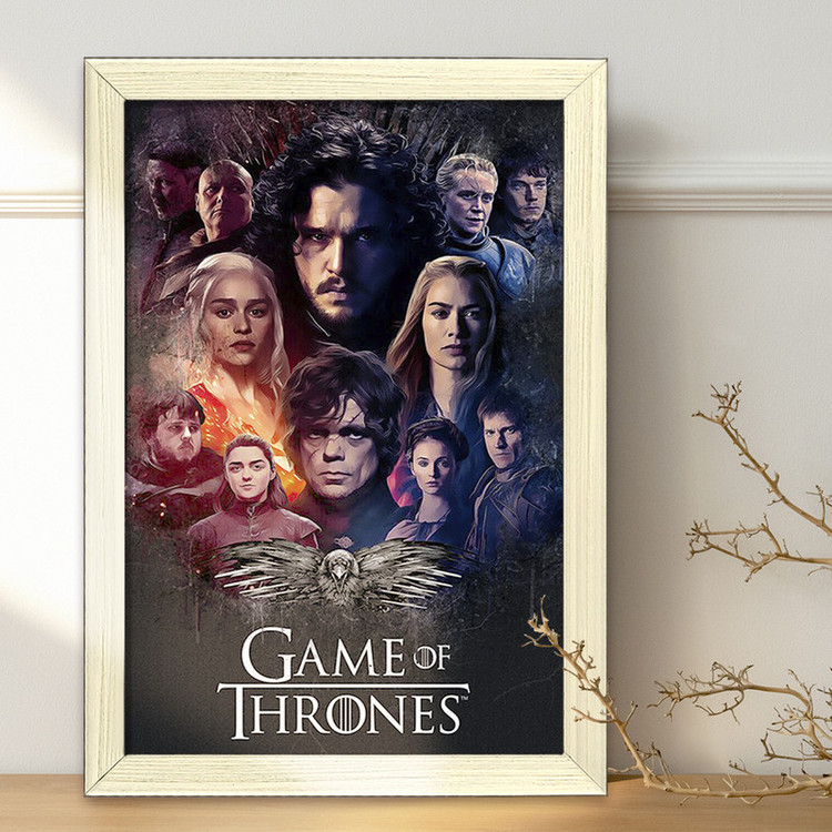 تابلو خندالو طرح گیم اف ترونز Game of Thrones کد 2657
