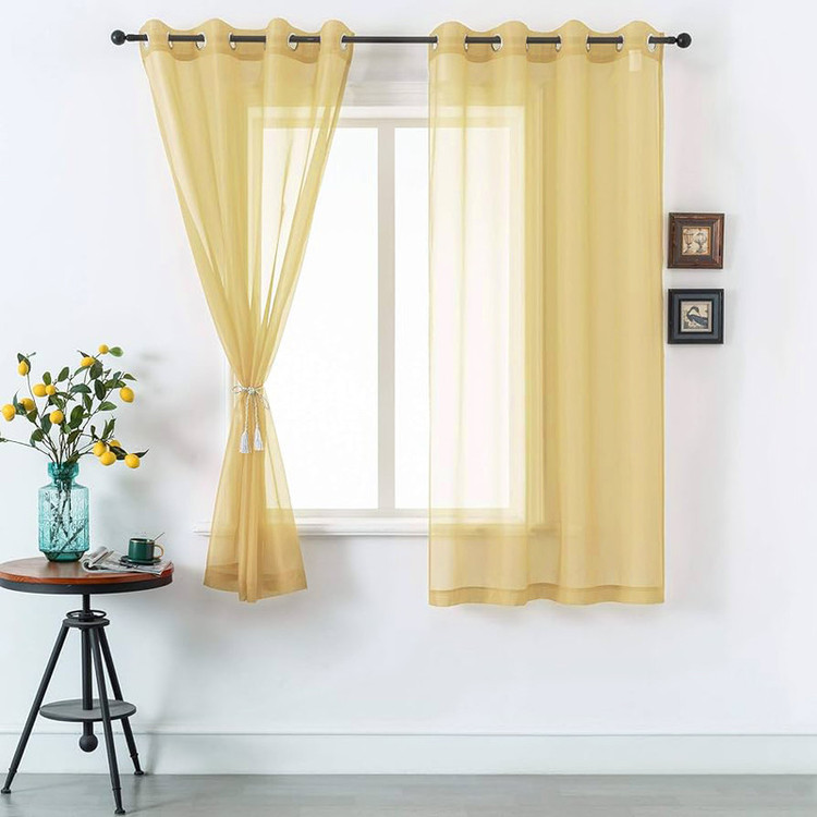 پرده پانچ تیکو دکو مدل حریر شاین ژرسه سایز 180x140 سانتیمتر