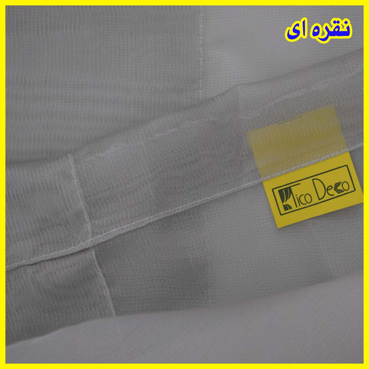 پرده پانچ تیکو دکو مدل حریر شاین ژرسه سایز 180x140 سانتیمتر