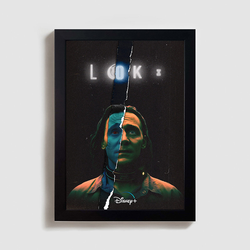 تابلو مدل سریال لوکی مارول marvel loki B335