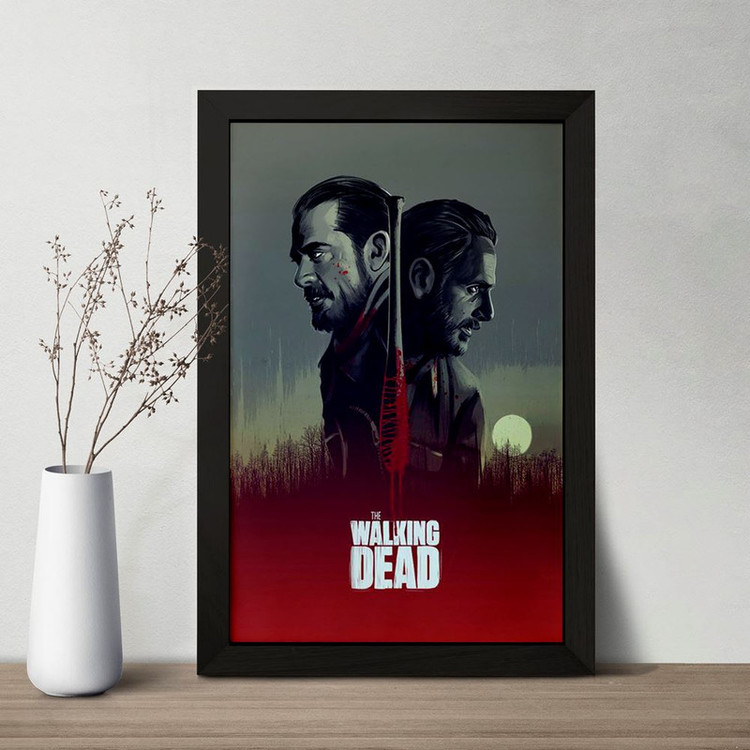 تابلو خندالو مدل سریال مردگان متحرک The Walking Dead کد 10187