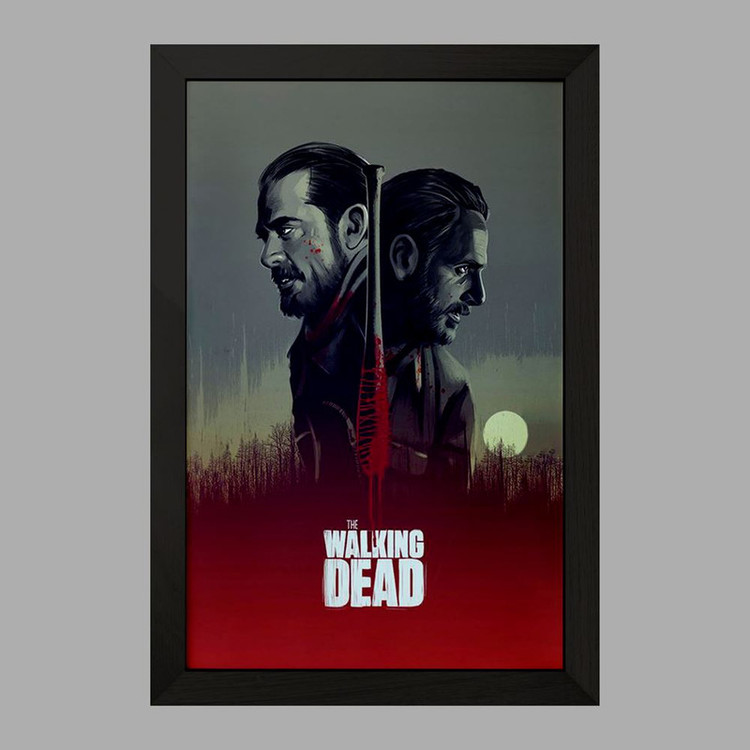 تابلو خندالو مدل سریال مردگان متحرک The Walking Dead کد 10187