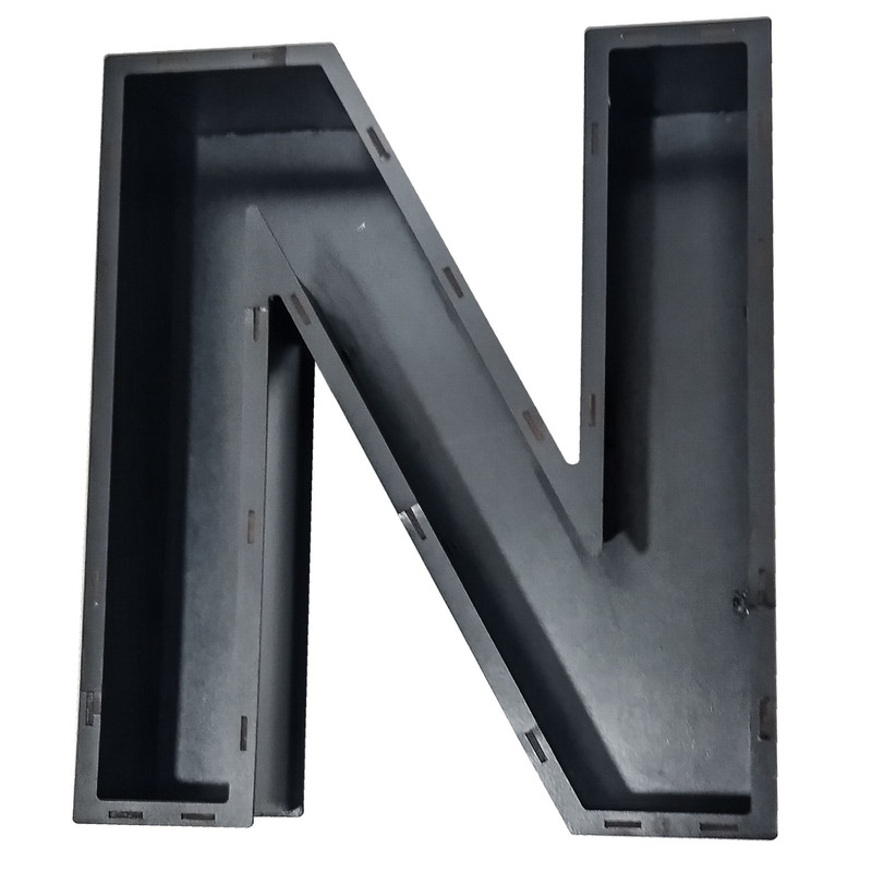جعبه هدیه مدل حروف انگلیسی حرف N کد B14