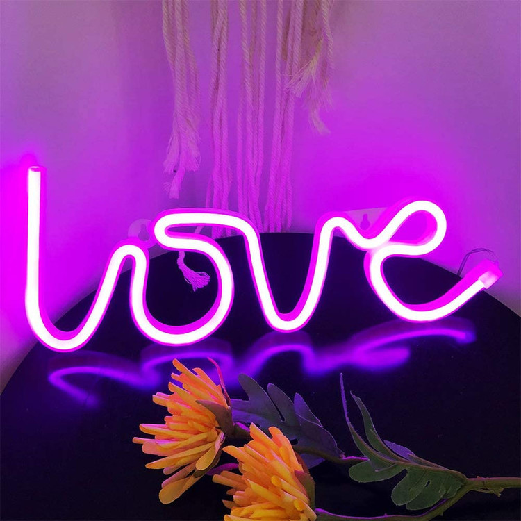 نئون فلکسی طرح love