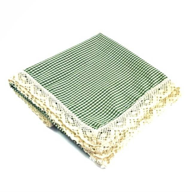 رومیزی مدل چهار خانه طرح آزاد سرا سایز 150x100 سانتیمتر