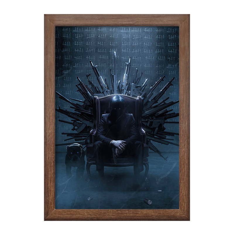 تابلو خندالو طرح جان ویک John Wick کد 28573