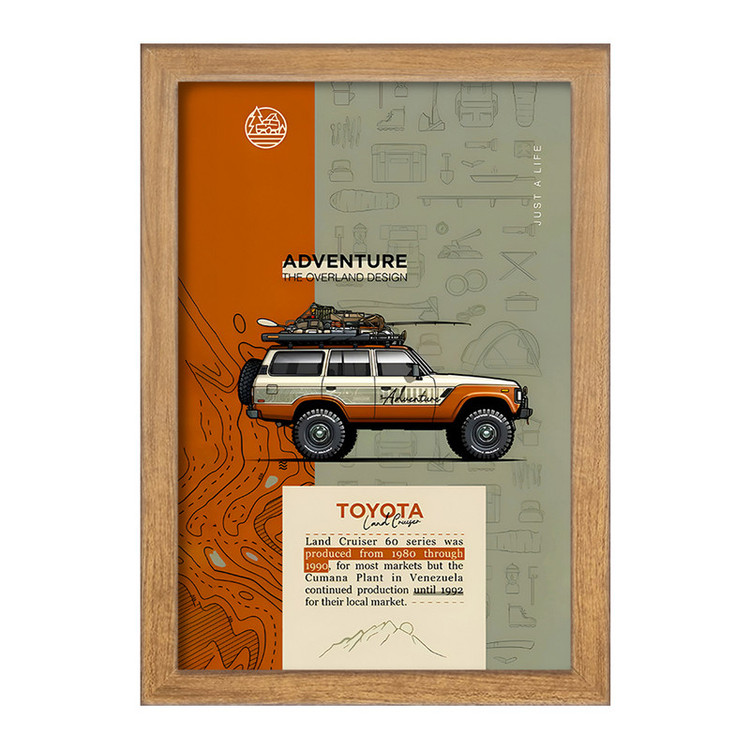 تابلو خندالو طرح تویوتا (Toyota) کد F14164