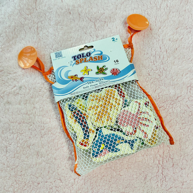 استیکر کاشی تولو مدل Sea Life بسته 16 عددی