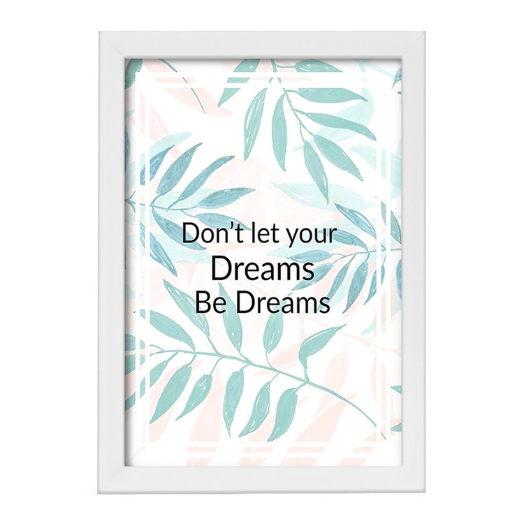 تابلو خندالو مدل Don't Dreams Be Dreams کد F11497