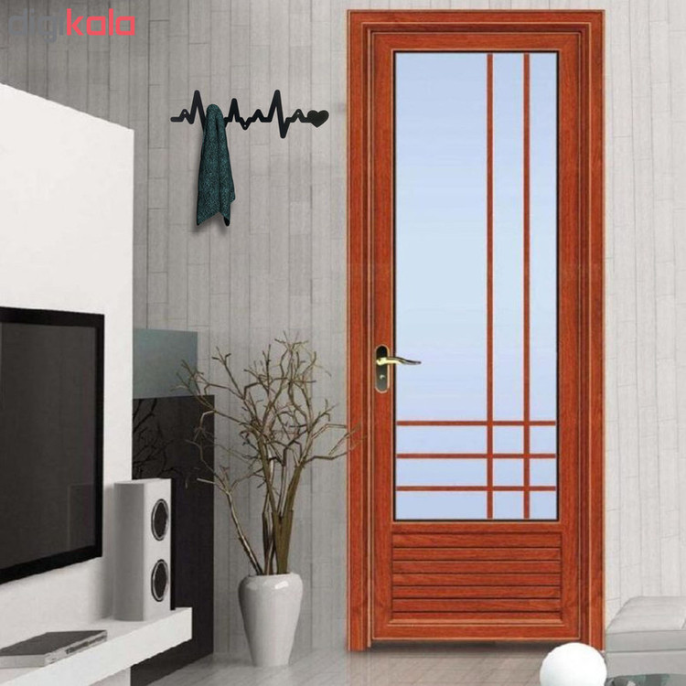 آویز لباس ملو طرح ضربان کد KMH79