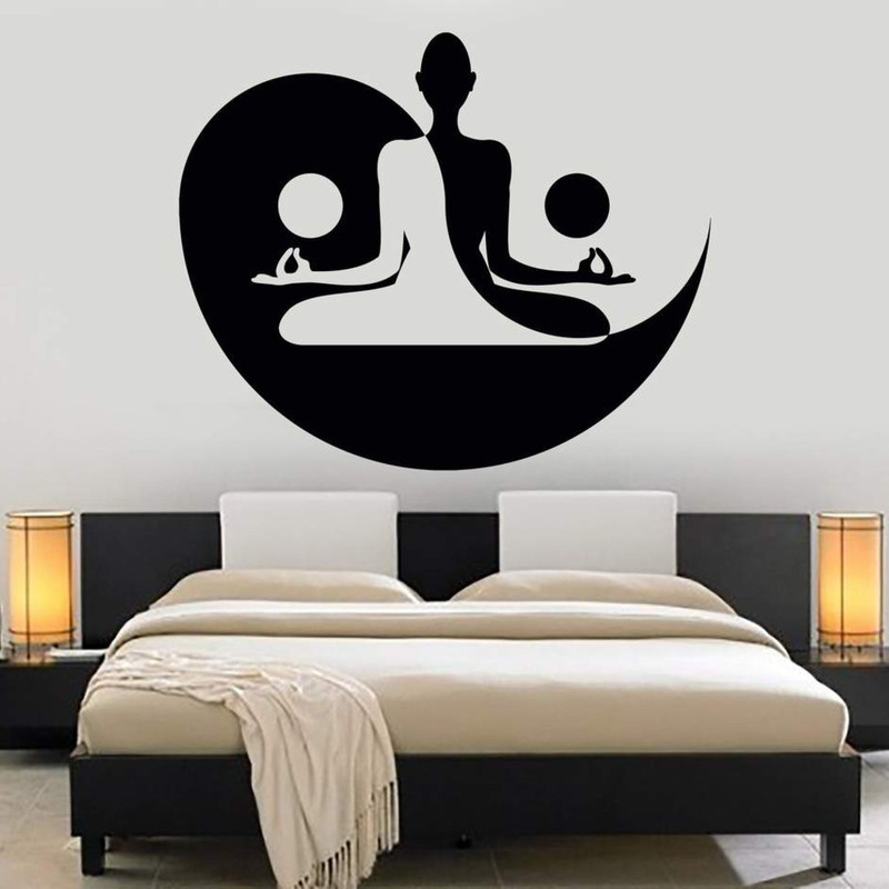 استیکر وی وین آرت طرح Yoga کد S39
