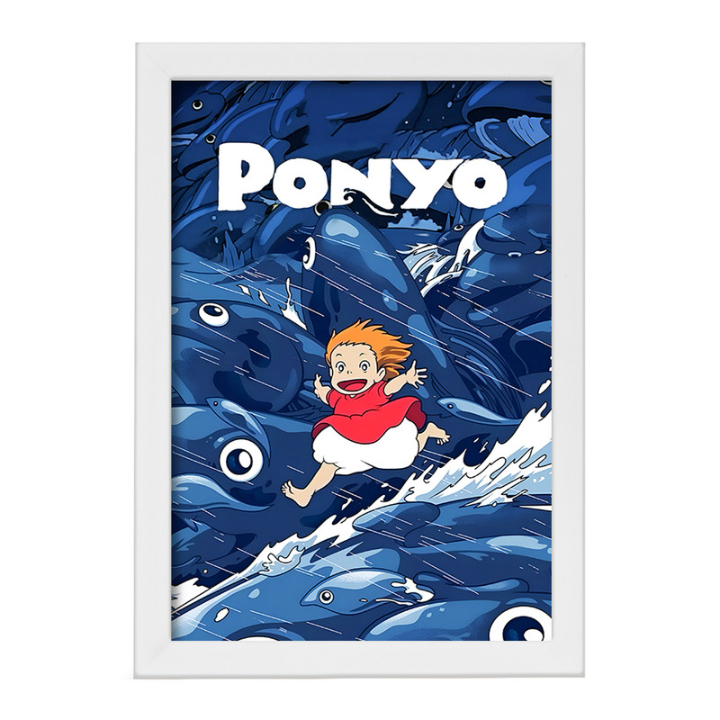 تابلو خندالو مدل انیمه پونیو (Ponyo) کد F9667
