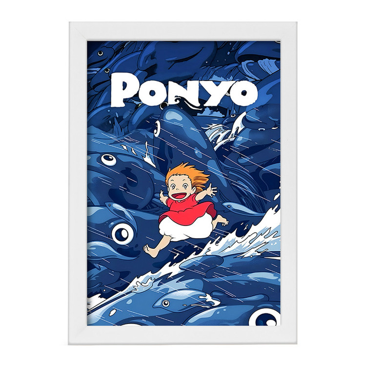 تابلو خندالو مدل انیمه پونیو (Ponyo) کد F9667