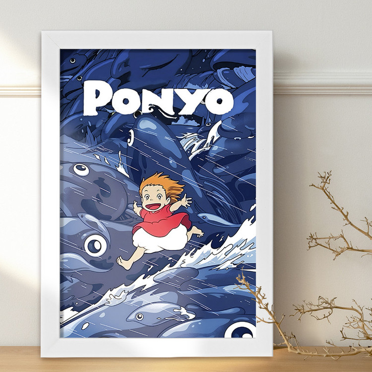 تابلو خندالو مدل انیمه پونیو (Ponyo) کد F9667
