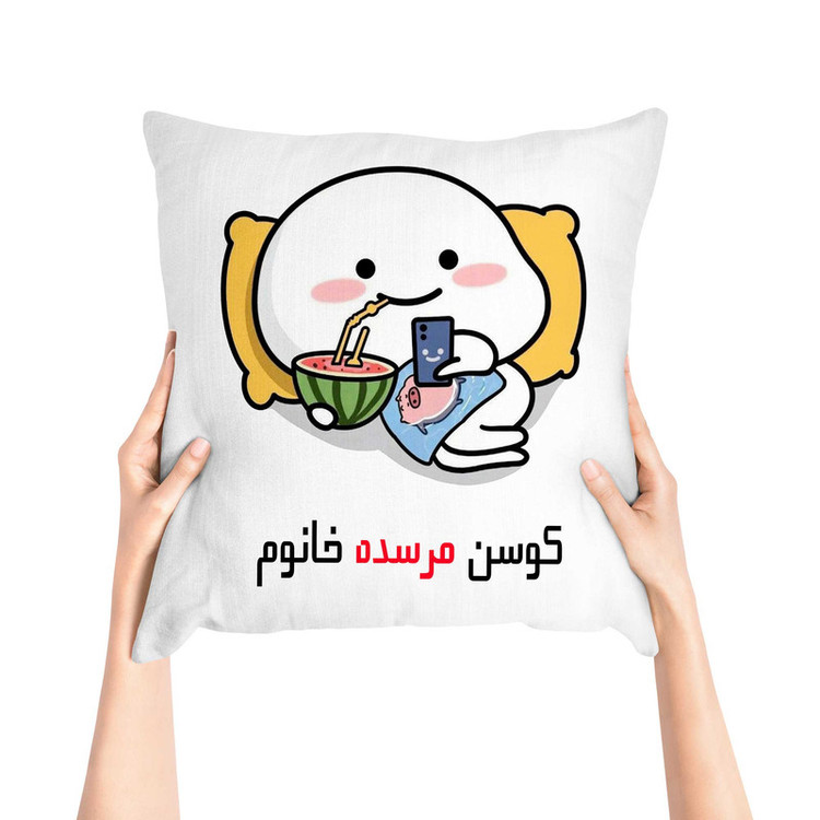 کوسن پاد آفرین مدل فانتزی اسم شخصی طرح دخترانه اسم مرسده کد 1352