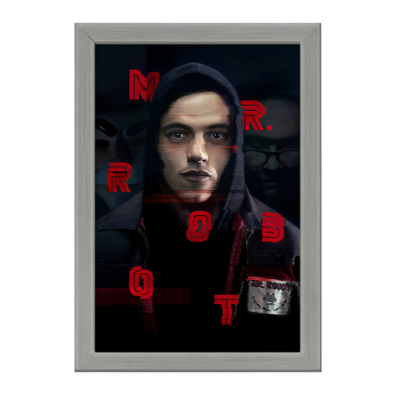 تابلو خندالو طرح مستر ربات (Mr. Robot) کد F13683