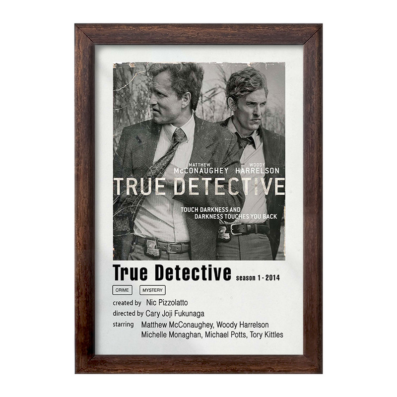 تابلو خندالو طرح کارآگاه حقیقی (True Detective) کد F11928