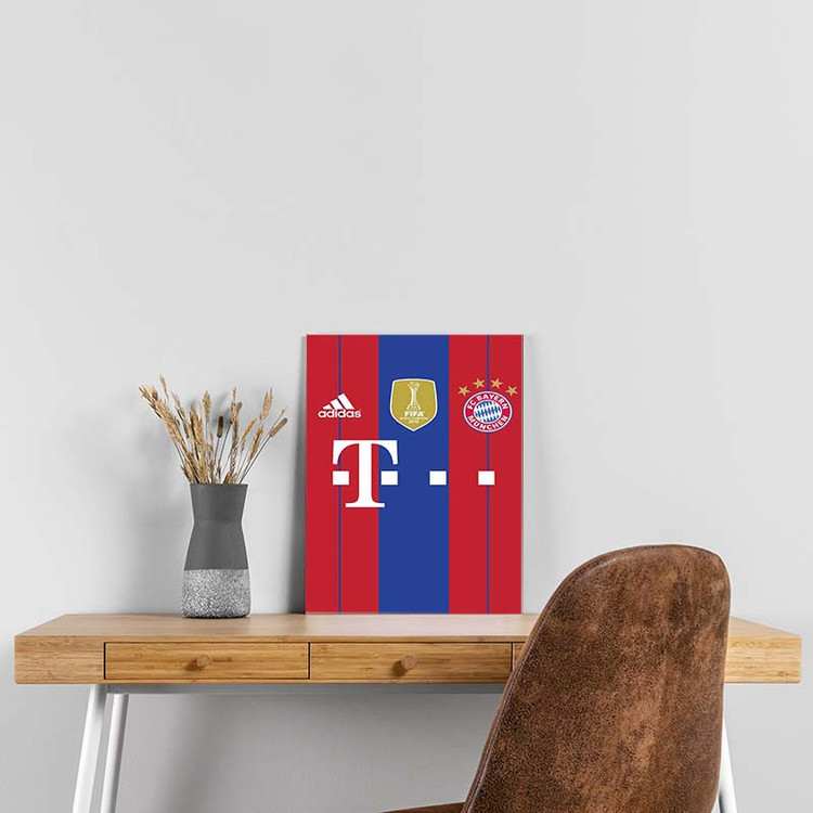 تابلو شاسی کارنیکا طرح بایرن مونیخ Bayern Munich کد 16066 مجموعه 4 عددی