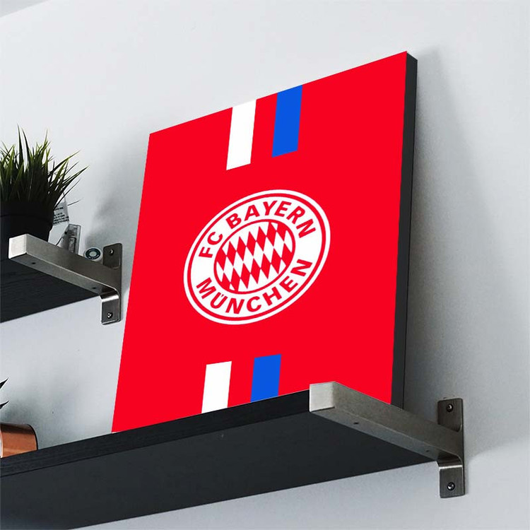 تابلو شاسی کارنیکا طرح بایرن مونیخ Bayern Munich کد 16066 مجموعه 4 عددی