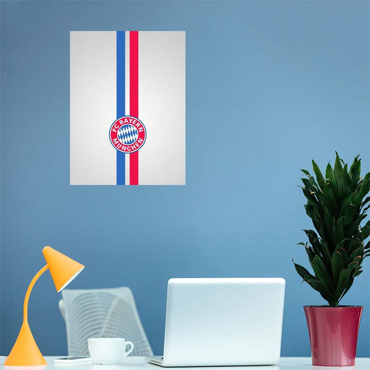 تابلو شاسی کارنیکا طرح بایرن مونیخ Bayern Munich کد 16066 مجموعه 4 عددی