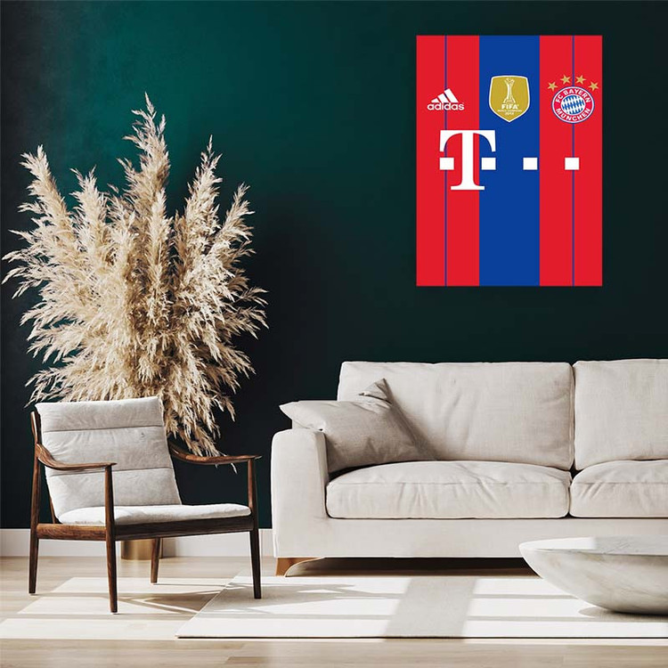 تابلو شاسی کارنیکا طرح بایرن مونیخ Bayern Munich کد 16066 مجموعه 4 عددی