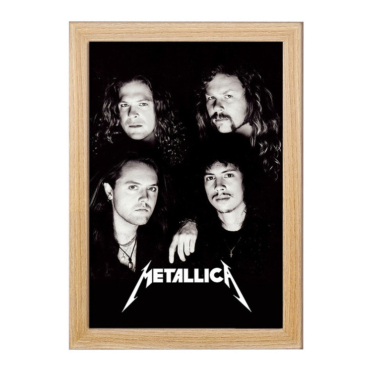 تابلو خندالو مدل گروه موسیقی متالیکا Metallica کد 3262