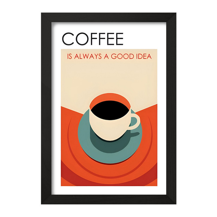 تابلو خندالو مدل قهوه (COFFEE) کد F10401