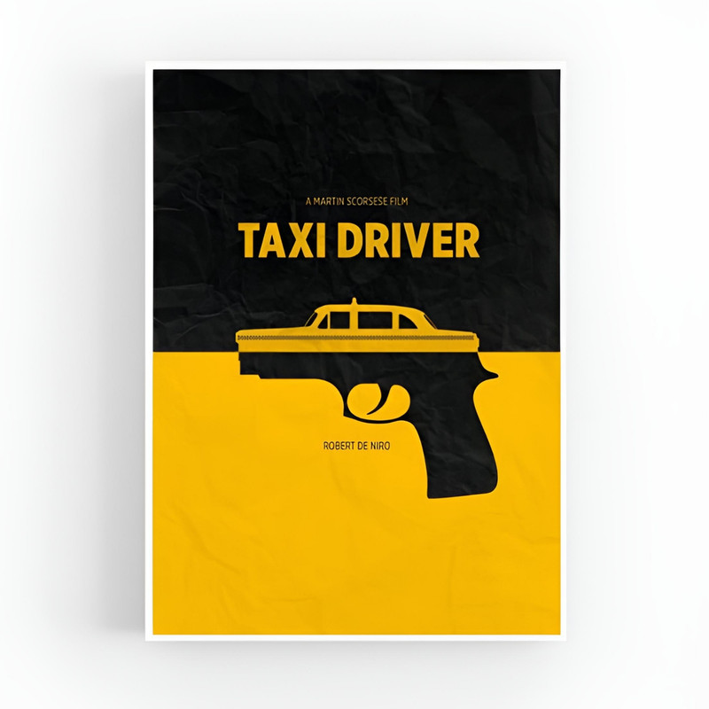تابلو طرح taxi driver