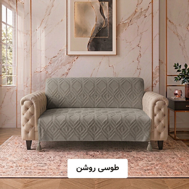 شال مبل و تخت کوکوجم مدل الیزابت مینیمال سایز 175*145 سانتیمتر