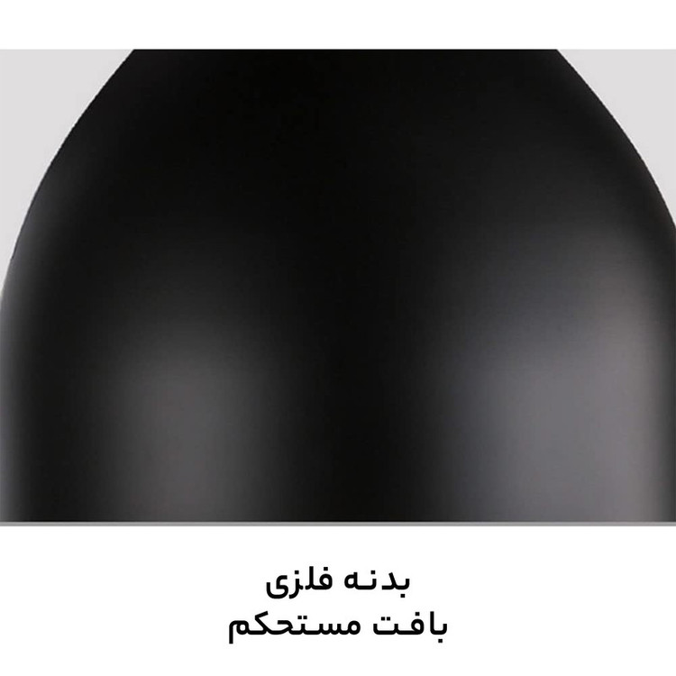 لوستر رایکا 3 شعله مدل شیپوری کوتاه کد ROS760