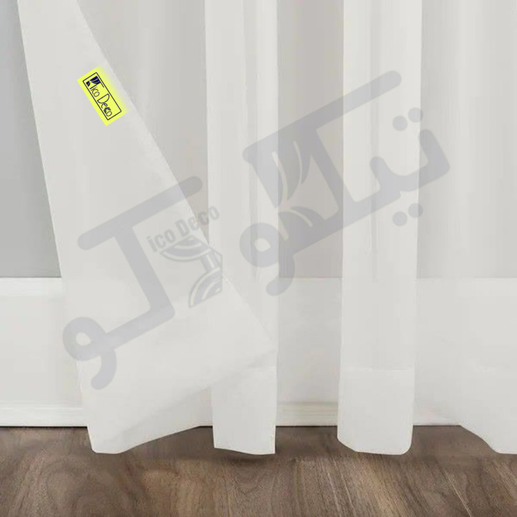 پرده پانچ تیکو دکو مدل حریر کلاسیک سایز 180x300 سانتیمتر