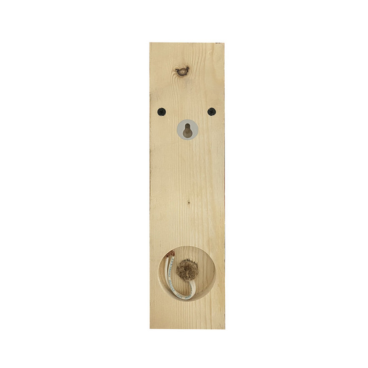 چراغ دیواری مدل چوبی کنفی کد FAED004WL