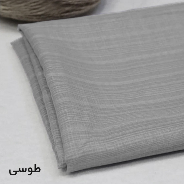 پرده پانچ نوین دکور سیلوانا مدل حریر نازلی 3 سایز 280x300 سانتیمتر