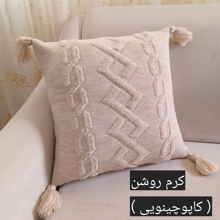 کاور کوسن مدل پانچدوزی ایران سایز 40×40 سانتی متر